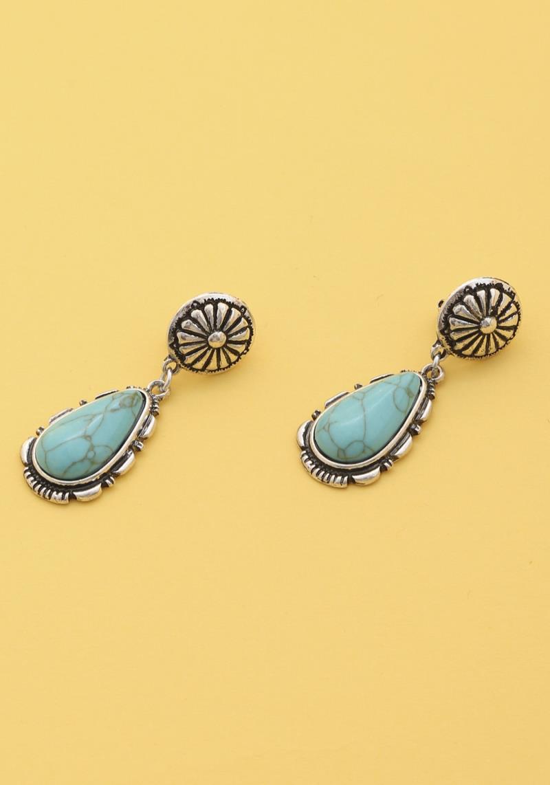 TEARDROP DANGLE EARRING