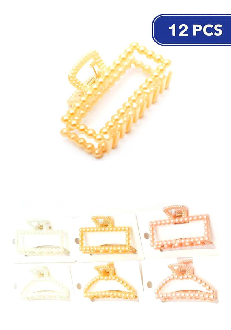 FASHION HAIR CLAW CLIP (12 UNITS)