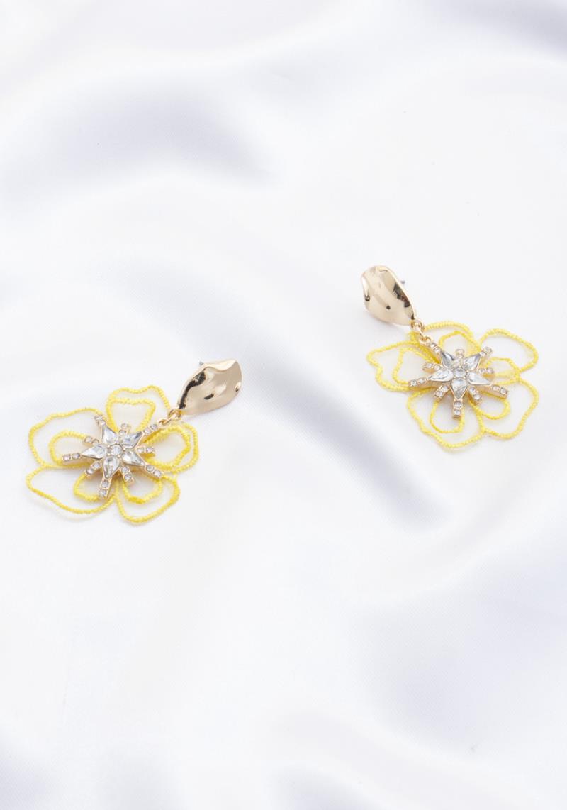 FLOWER DANGLE EARRING