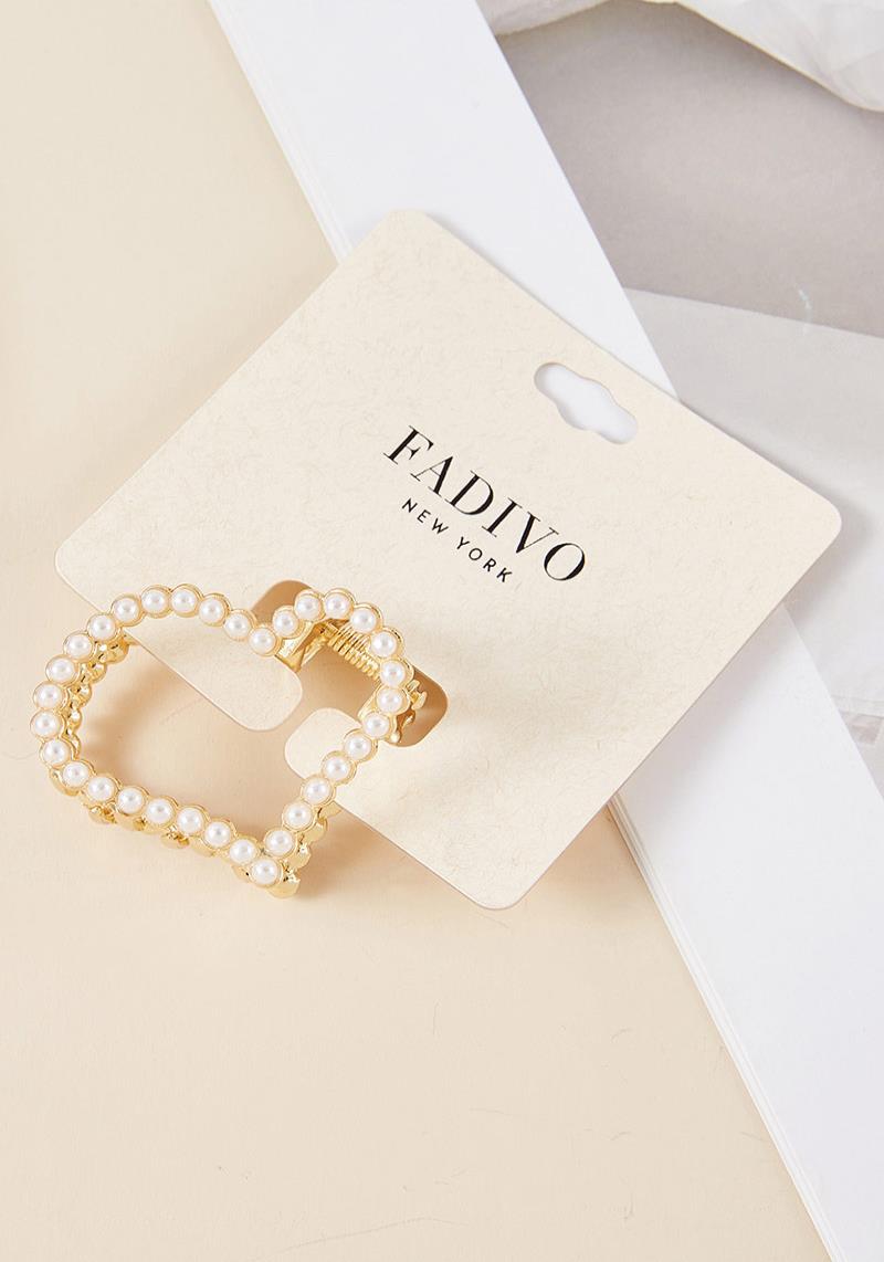 HEART SHAPE MINI HAIR CLAW