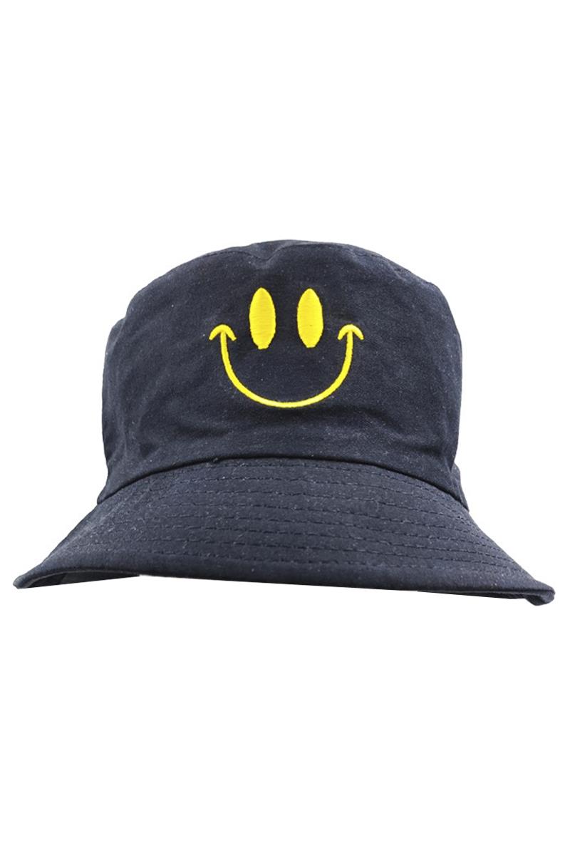 FASHION HAPPY FACE BUCKET HAT