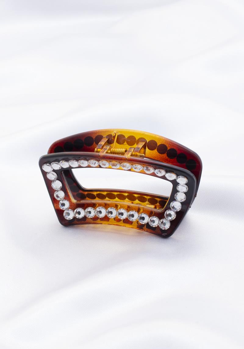 RHINESTONE EDGE HAIR CLIP