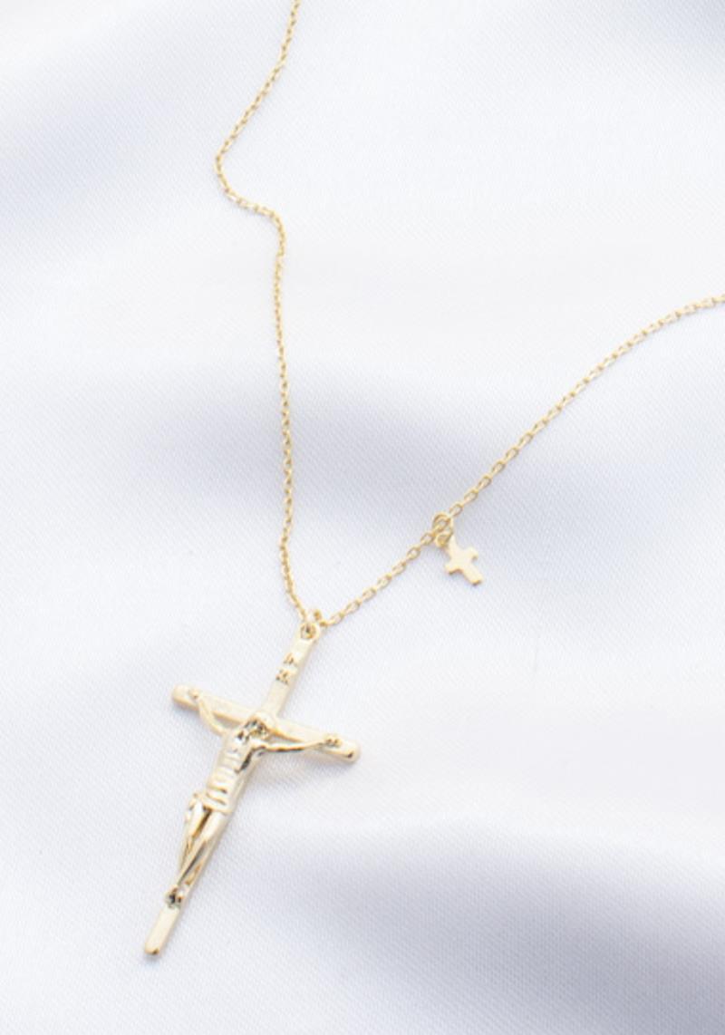 SODAJO CROSS RELIGIOUS PENDANT NECKLACE
