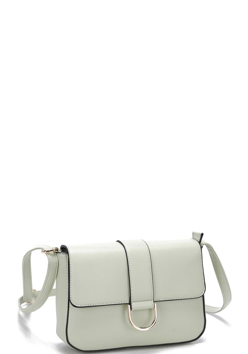 CHIC CURVE PLAIN CROSSBODY BAG