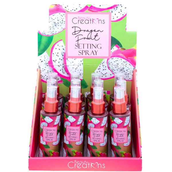 BEAUTY CREATIONS DRAGONFRUIT SETTING SPRAY (12 UNITS)