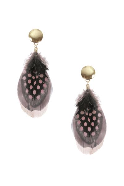 FEATHER DANGLE EARRING