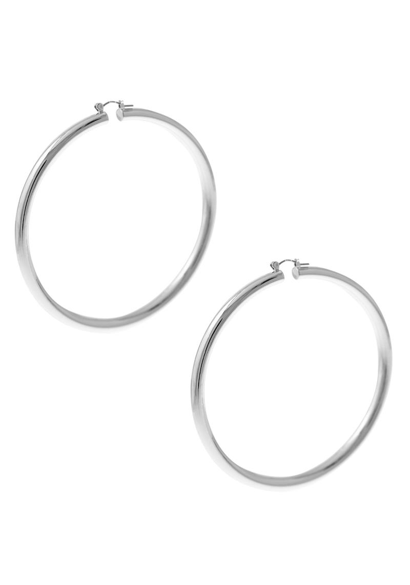 5/80MM PINCATCH HOLLOW HOOP EARRING