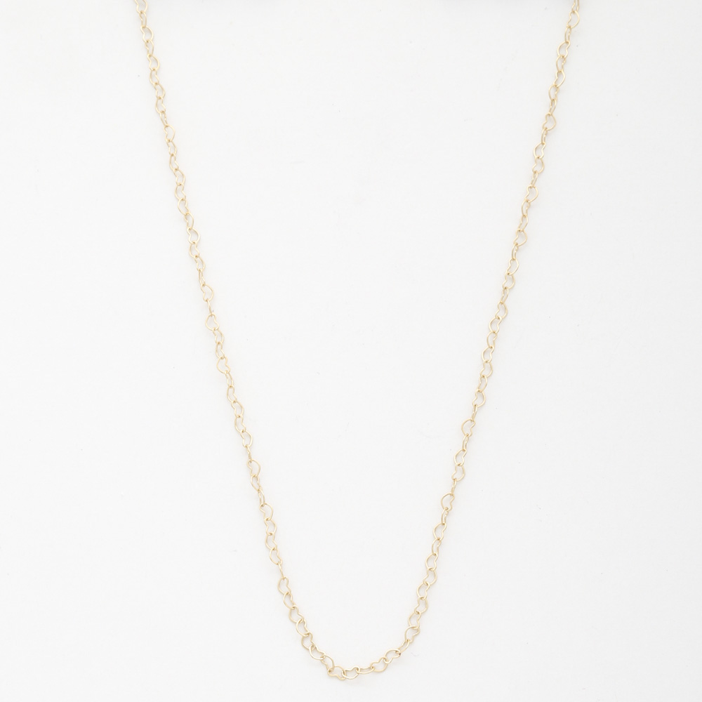 DAINTY HEART LINK NECKLACE