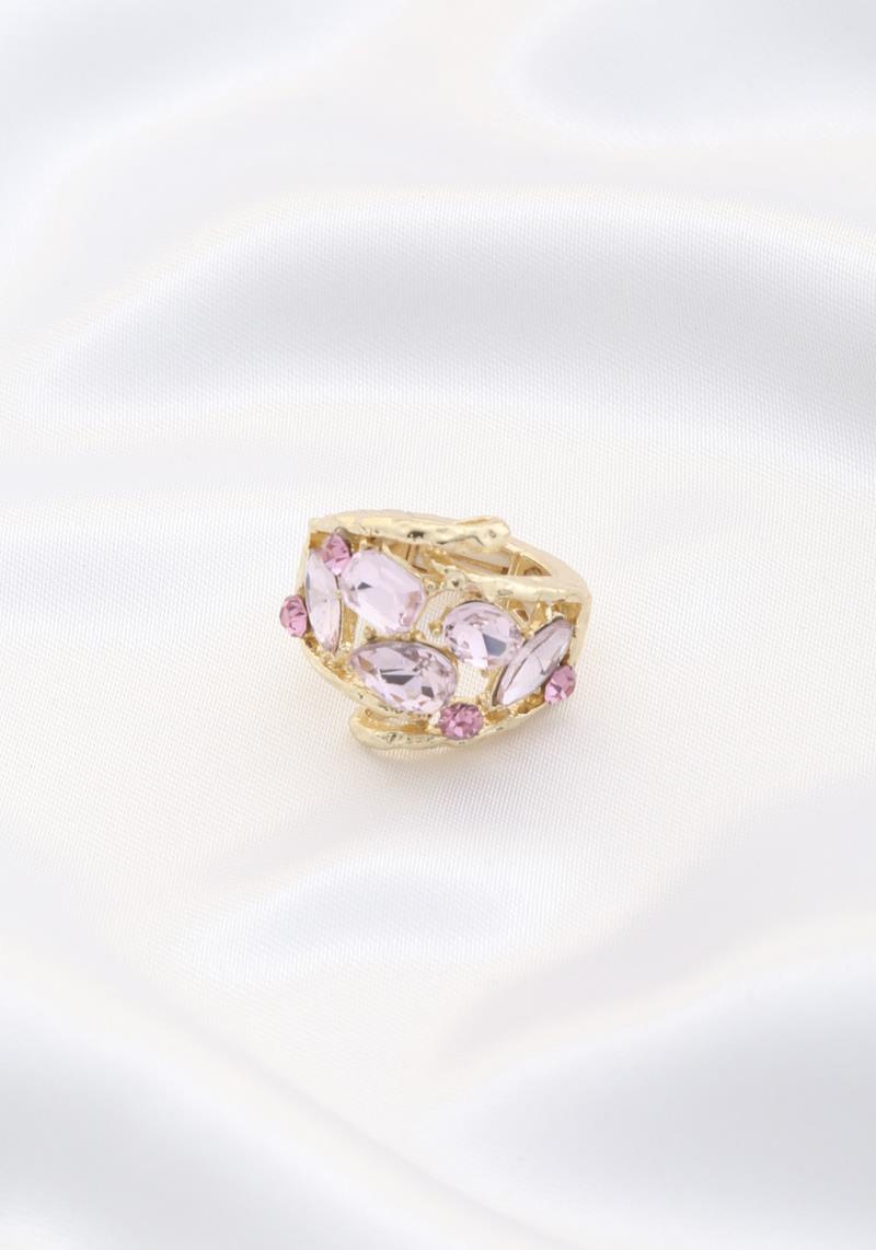 TEARDROP RHINESTONE META RING