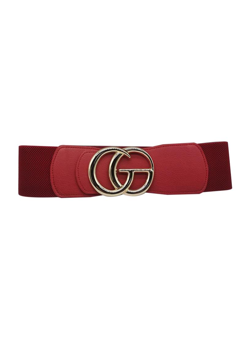 METAL BUCKLE ELASTIC BELT