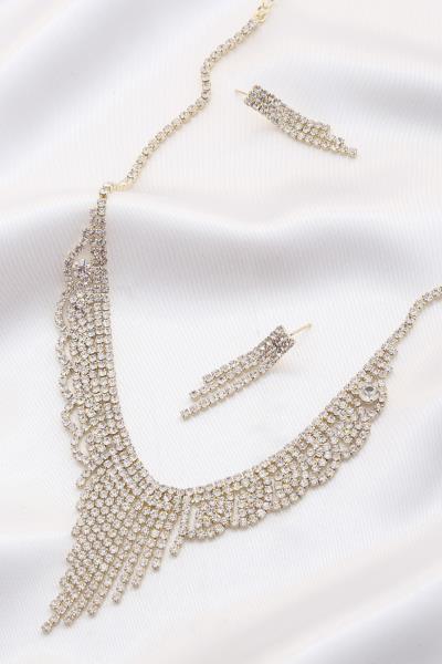 CRYSTAL BRIDAL NECKLACE