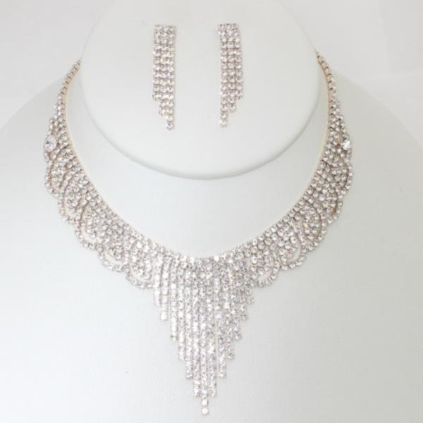 CRYSTAL BRIDAL NECKLACE