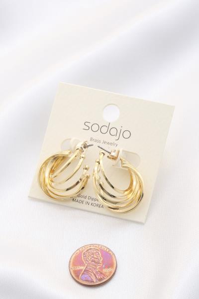 SODAJO METAL EARRING