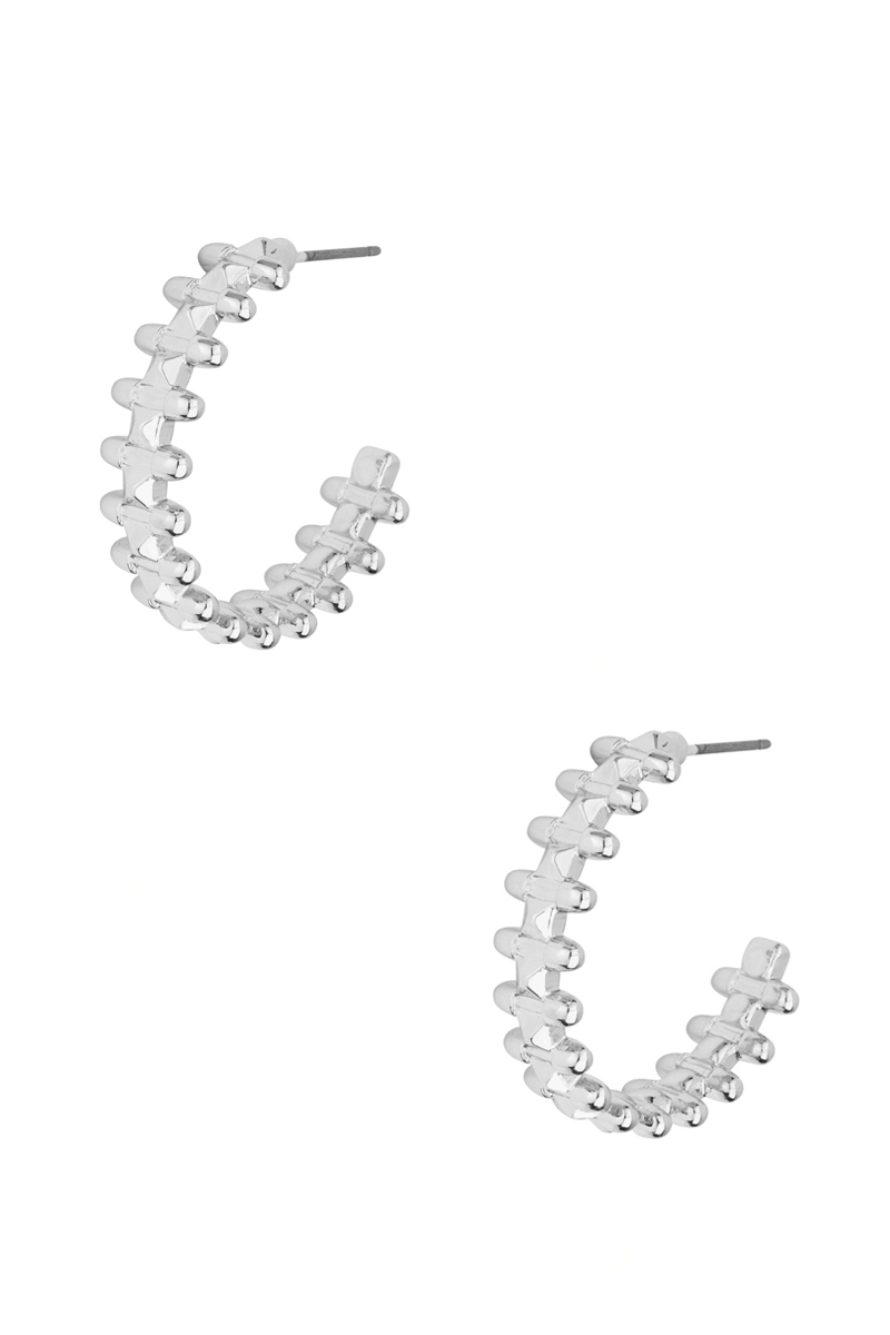 30MM METAL HOOP EARRING