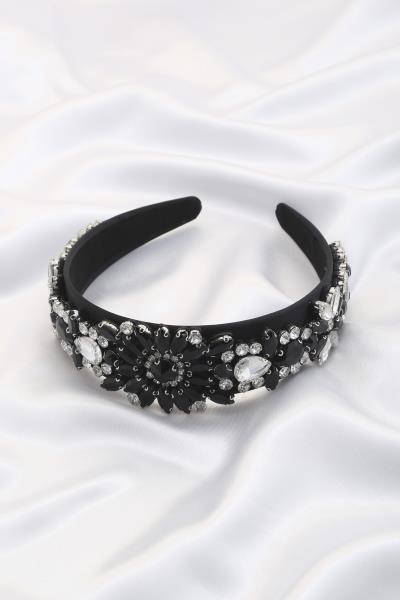 FLOWER RHINESTONE HEADBAND