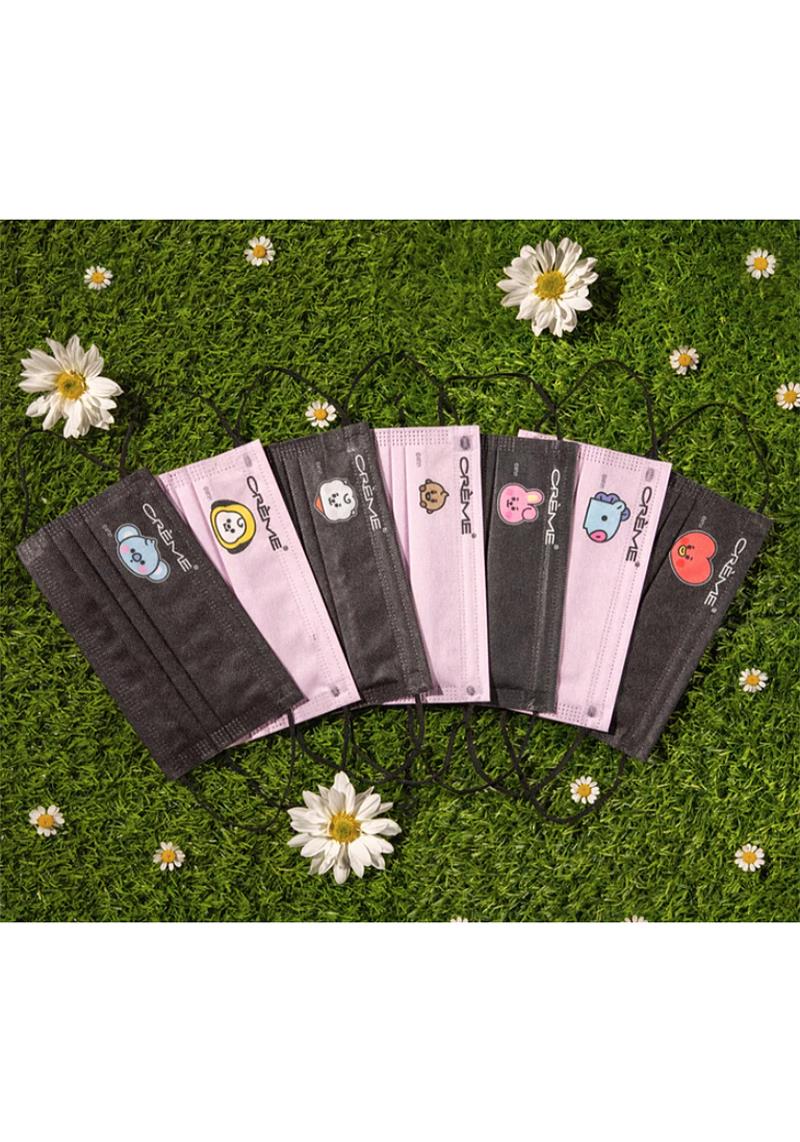 BT21 BABY PROTECTIVE FACE MASK SET WITH COLLECTIBLE BOX