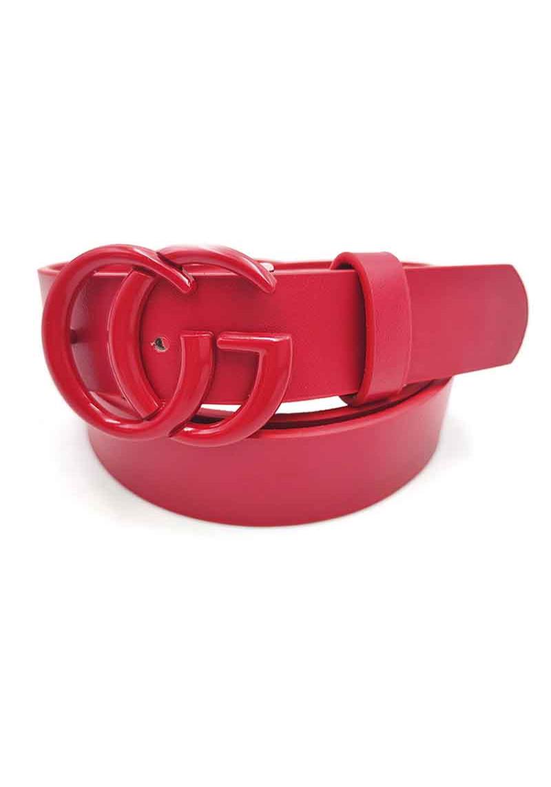 COLOR METAL BUCKLE BELT