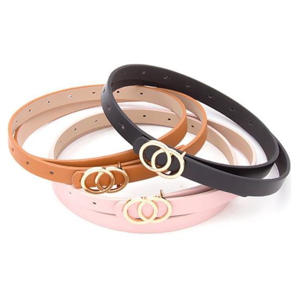 METAL JOINED CIRCLE SMOOTH 3 PC BELT