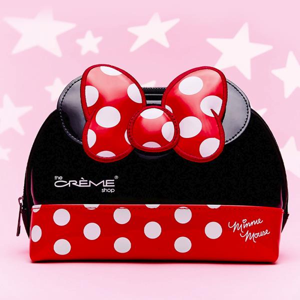 MINNIE MOUSE DOME TRAVEL POUCH (RED)