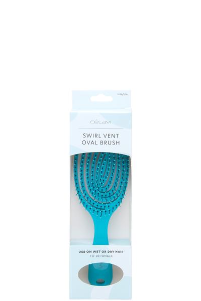 SWIRL VENT OVAL HAIR BRUSH