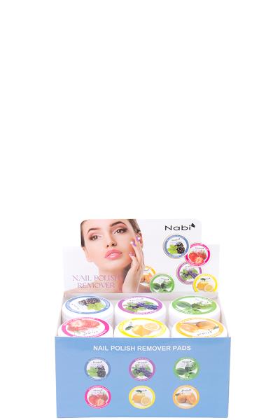 FRUITY NAIL POLISH REMOVER PADS 24 PCS