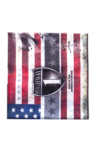 AMERICAN FLAG PATTERN MULTIFUNCTIONAL SEAMLESS WEAR