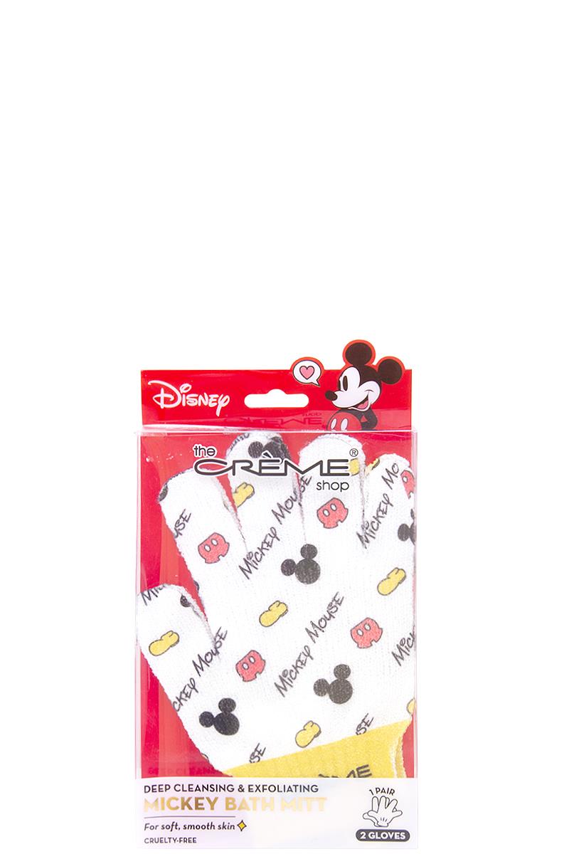 DISNEY DEEP CLEANSING AND EXFOLIATING MICKEY MOUSE BATH MITT PAIR GLOVES