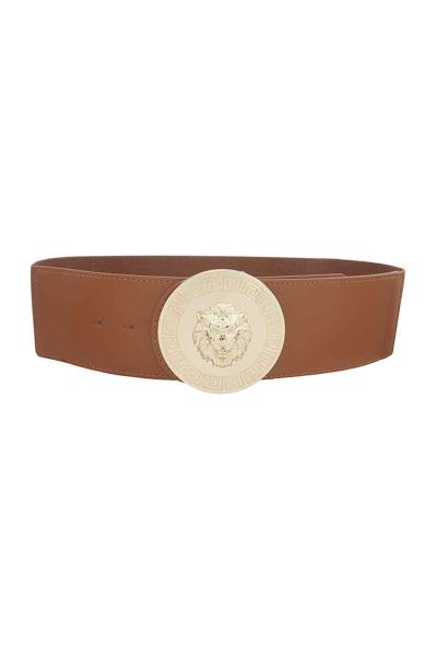 GRECA BORDERED LION DISC ELASTIC BELT