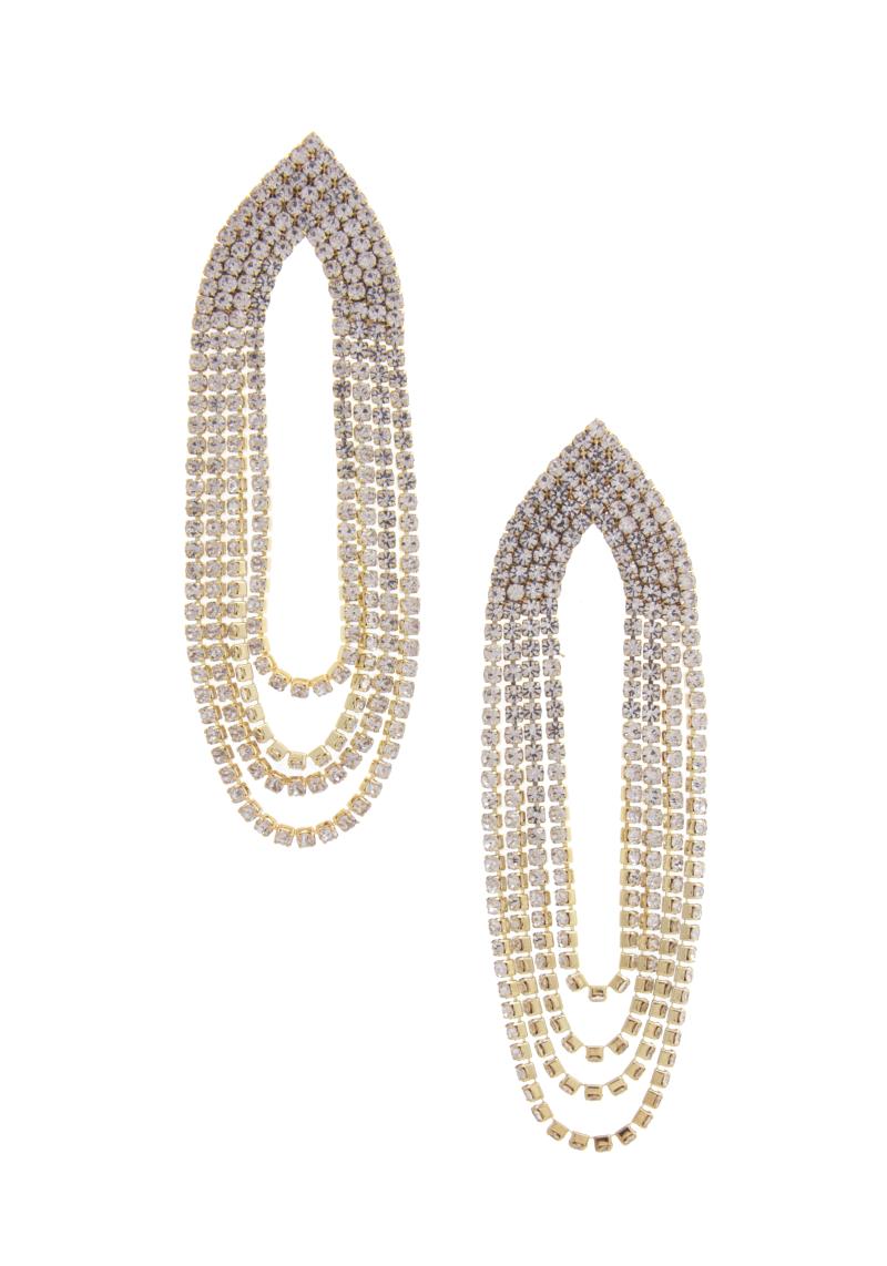 Wholesale Rhinestone Earrings Joia