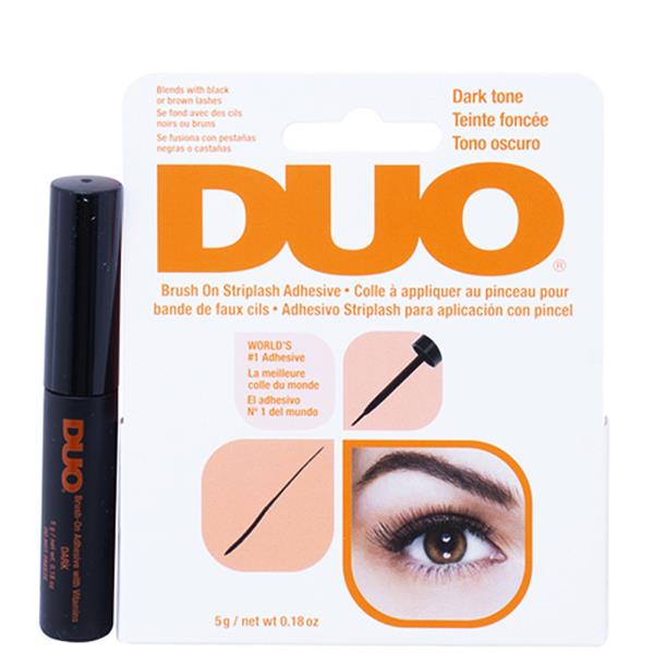 DUO BRUSH ON STRIPLASH ADHESIVE DARK TONE 6 PC