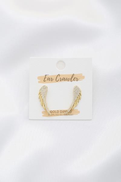 CRYSTAL WING EAR CRAWLER