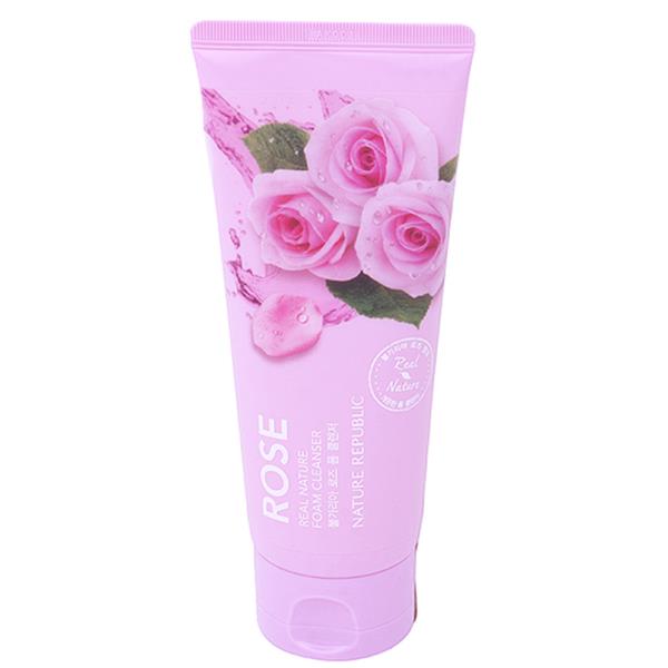 ROSE REAL NATURE FOAM CLEANSER