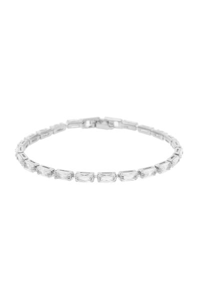 CRYSTAL 3X6MM BAGUETTE BRACELET