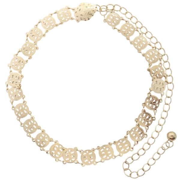 ROUND METAL CHAIN BELT