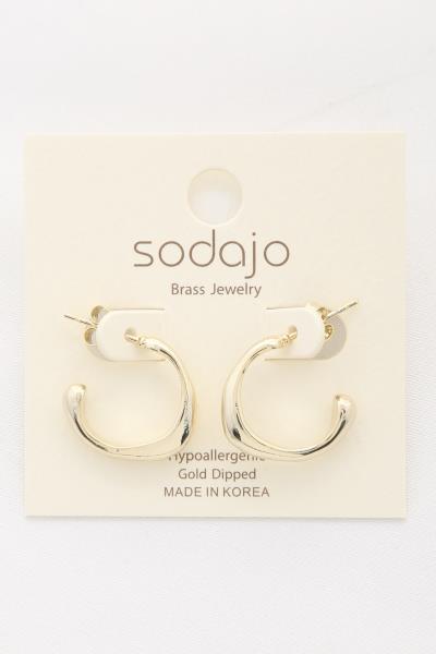 SODAJO METAL EARRING