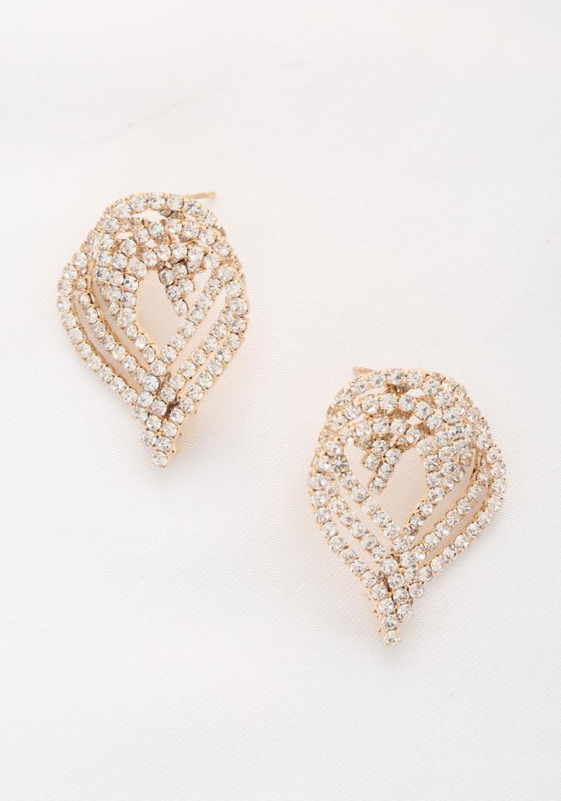 RHINESTONE EARRING