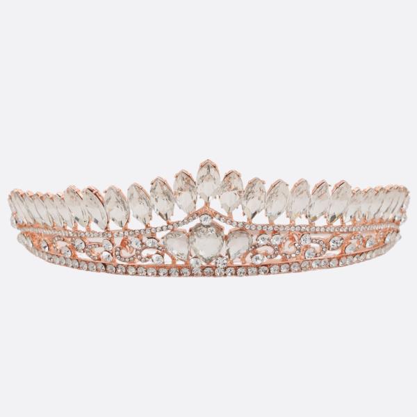 FASHION RHINESTONE CROWN TIARA