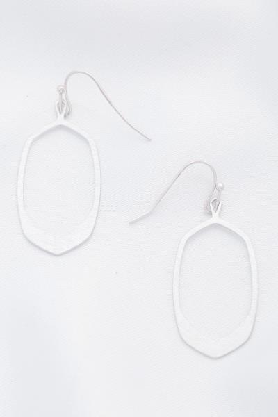 METAL DANGLE EARRING