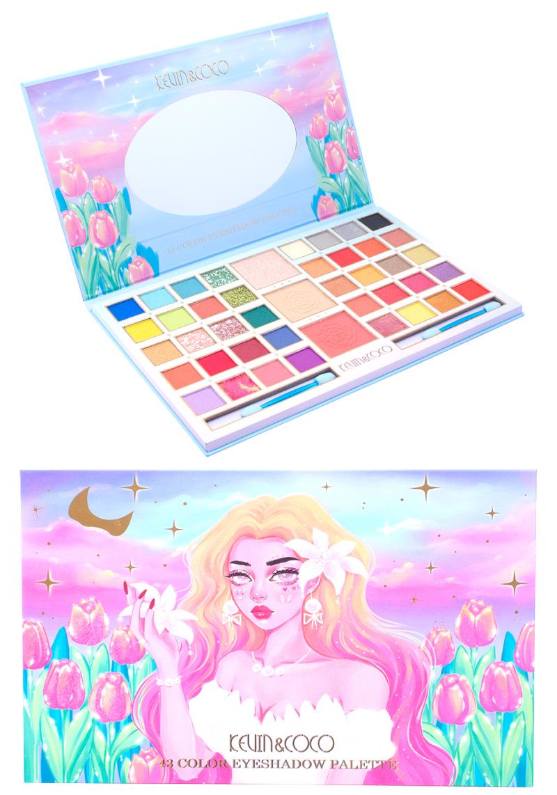 43 COLOR EYESHADOW PALETTE