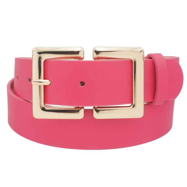 METAL RECTANGLE BUCKLE BELT