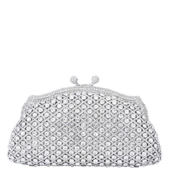 (PRE-ORDER/ONLY ONLINE) ORNATE RHINESTONE MINAUDIERE CLUTCH BAG