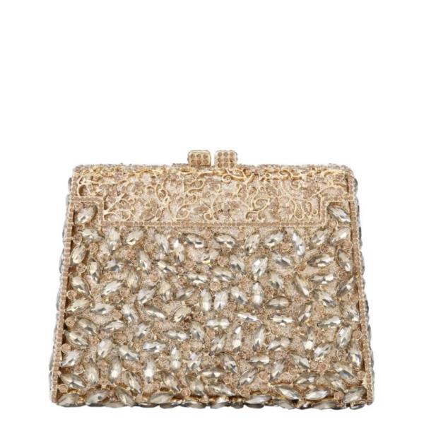 (PRE-ORDER/ONLY ONLINE) ORNATE RHINESTONE MINAUDIERE CLUTCH BAG