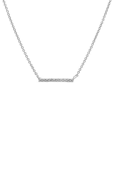 CRYSTAL HORIZONTAL BAR NECKLACE