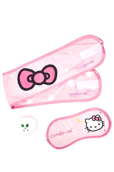 THE CREME SHOP HELLO KITTY COZY SLUMBER HOLIDAY SPA SET