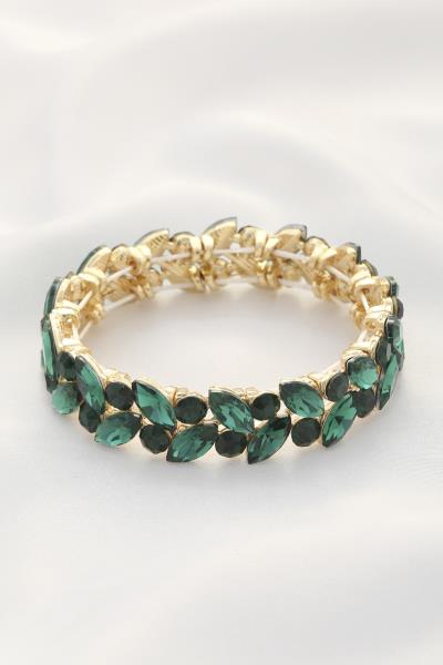 MARQUISE CRYSTAL STRETCH BRACELET