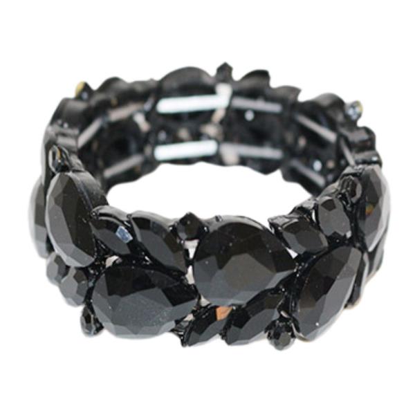 TEARDROP CRYSTAL STRETCH BRACELET