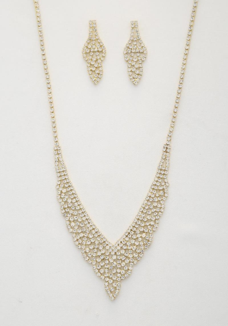 RHINESTONE NECKLACE