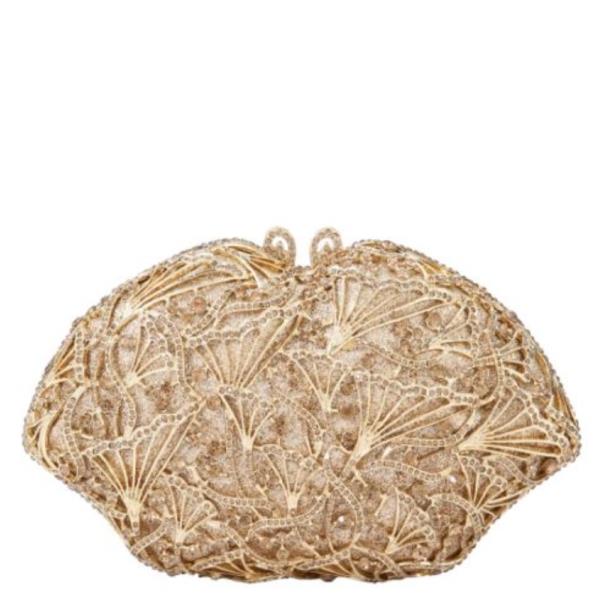 ORNATE RHINESTONE MINAUDIERE CLUTCH BAG