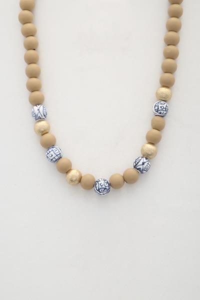 ROUND BEADED NECKLACE