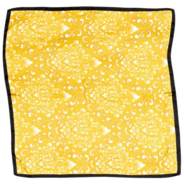 MULTI PRINT SILKY BANDANA NECK SCARF